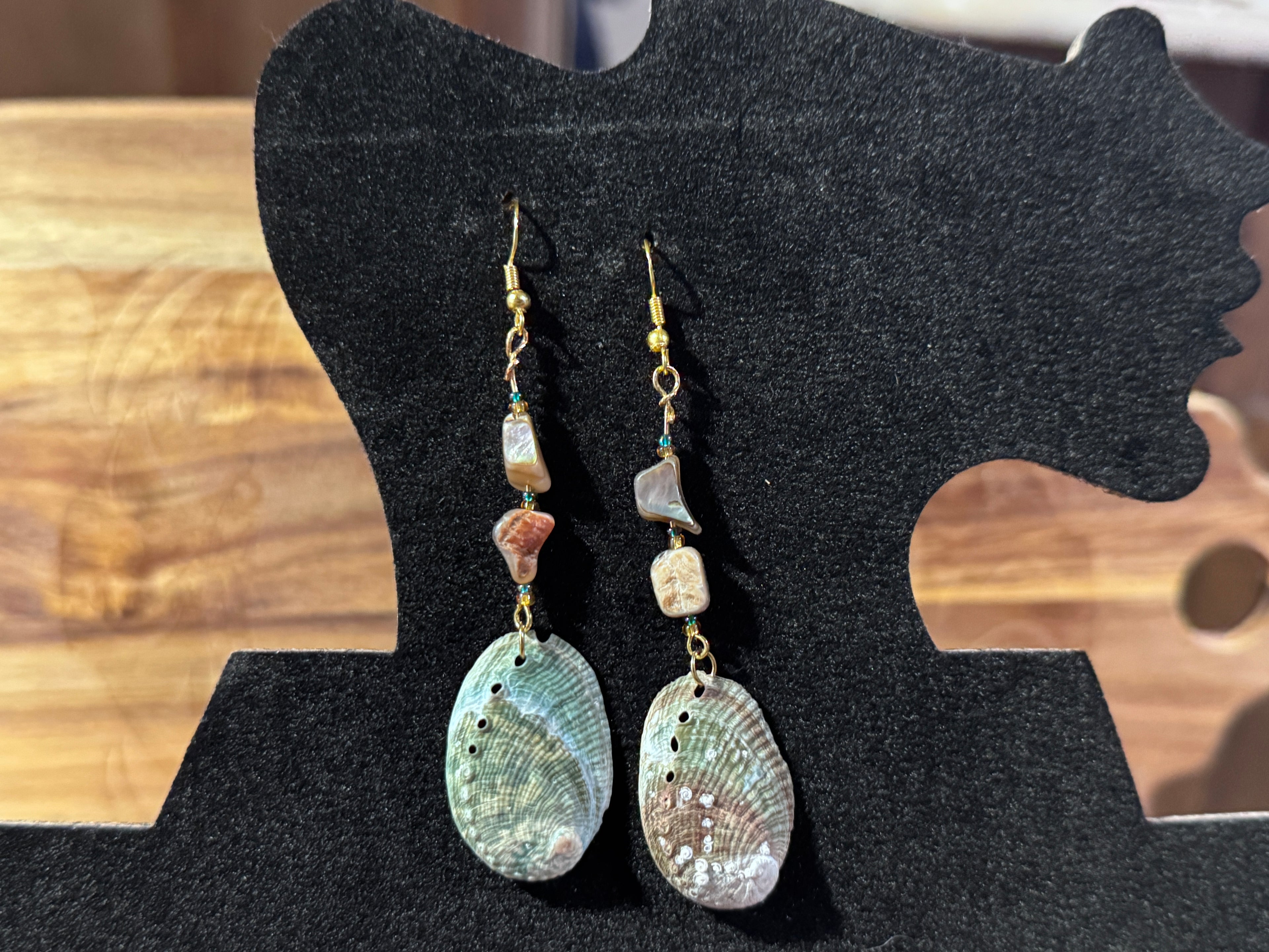 Vibes from the sea earrings.