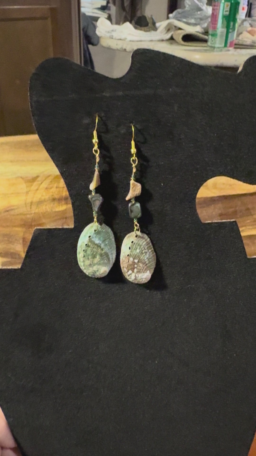 Vibes from the sea earrings.